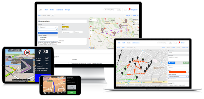 planificare rute transport colaj lp conversie