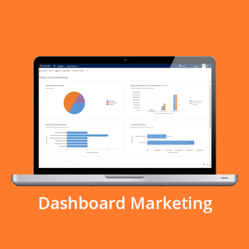 CRM online - Dashboard Marketing