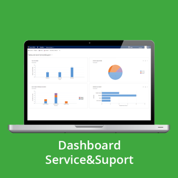 CRM online - Dashboard Service&Suport