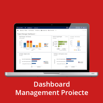 CRM online - Dashboard Management Proiecte