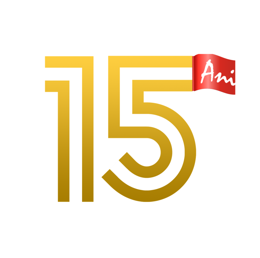 Logo aniversare 15 ani