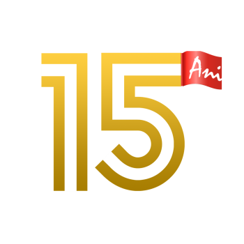 Logo aniversare 15 ani