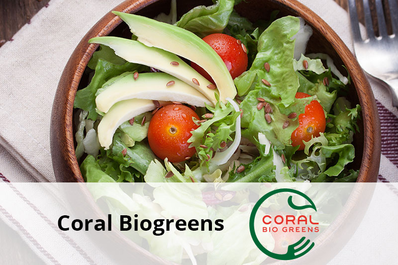 Coral Biogreens senior software clienti