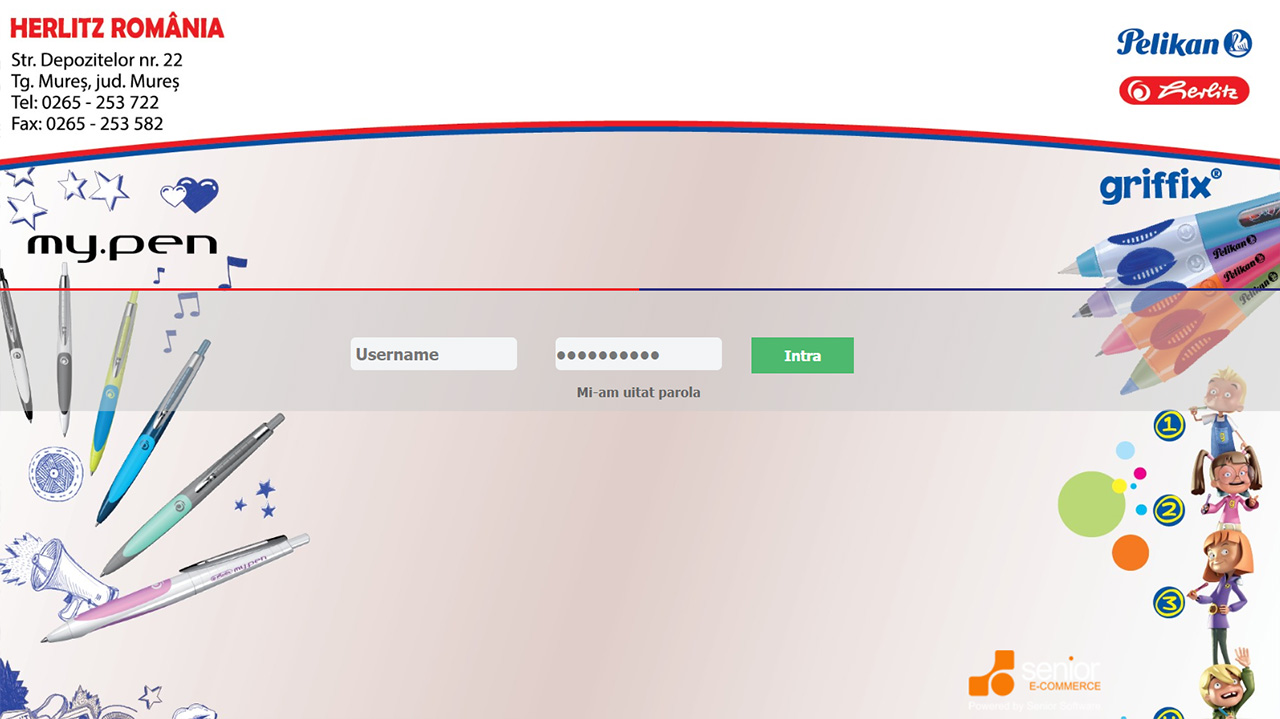 herlitz e-commerce platforma b2b