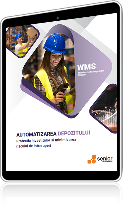 tableta e-book WMS automatizare depozit pagina site
