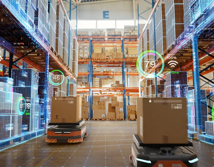 automatizare depozit cu sistem wms